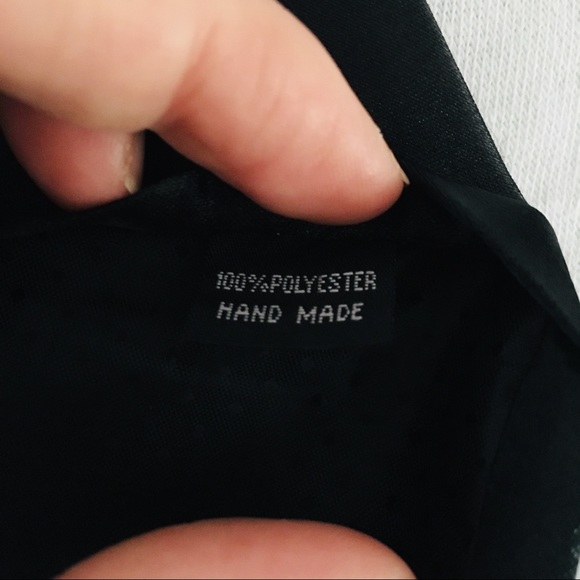 Black Tie Necktie Men’s Onyx Dark Solid Monochrome - Picture 4 of 6